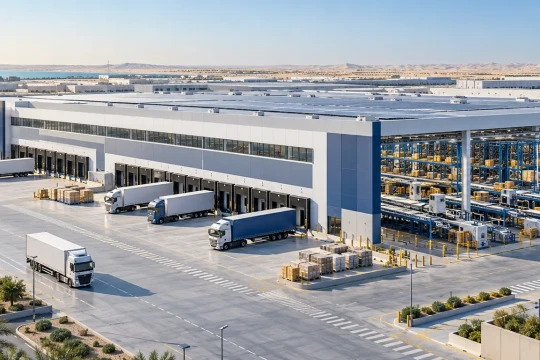 KEZAD Smart Logistics Facility in Abu Dhabi