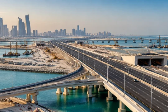 Abu Dhabi Advances AED 2.85 Billion Mid Island Parkway Infrastructure Project